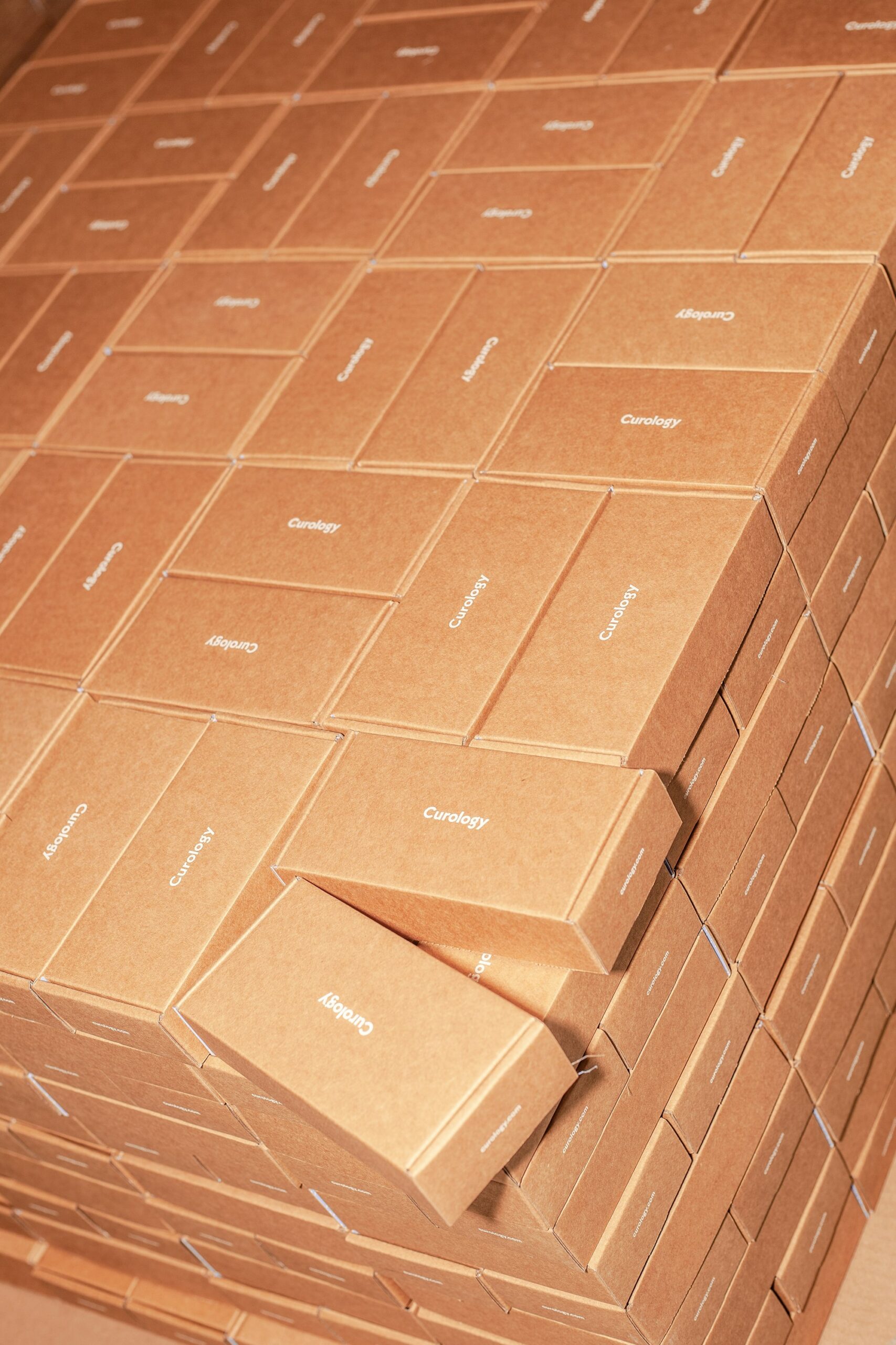 Cartons empilés